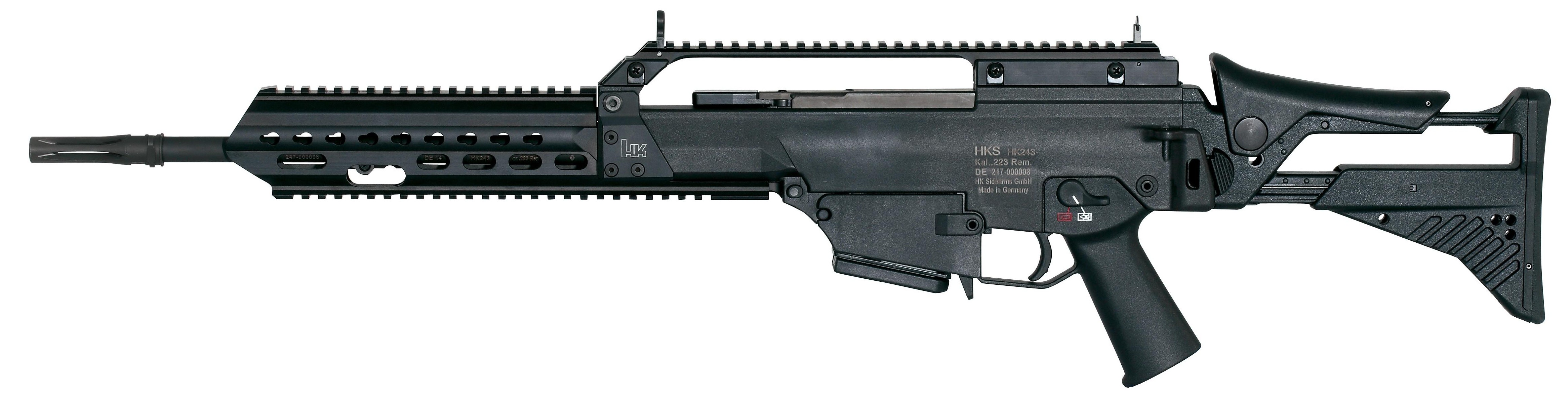HK 243 S TAR in Schawrz